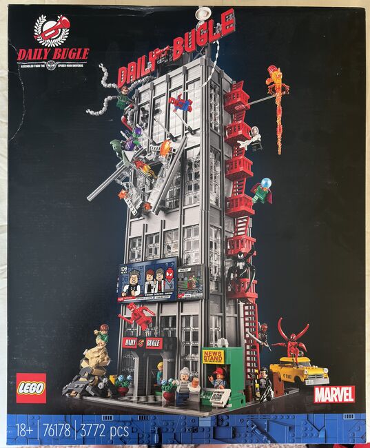 LEGO® Marvel Spider-Man Daily Bugle Building, Lego 76178, Robert Edwards, Marvel Super Heroes, Estcourt