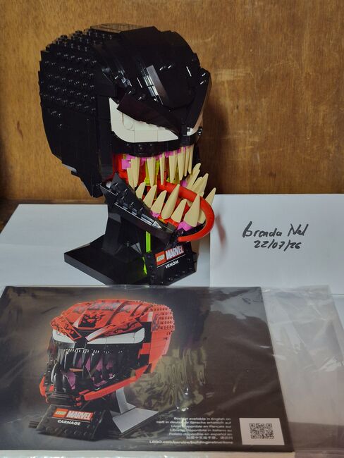 LEGO Marvel Spider-Man Venom Mask Set 76187 Collectible Set, Lego 76187, Brenda Nel, Marvel Super Heroes, Pretoria