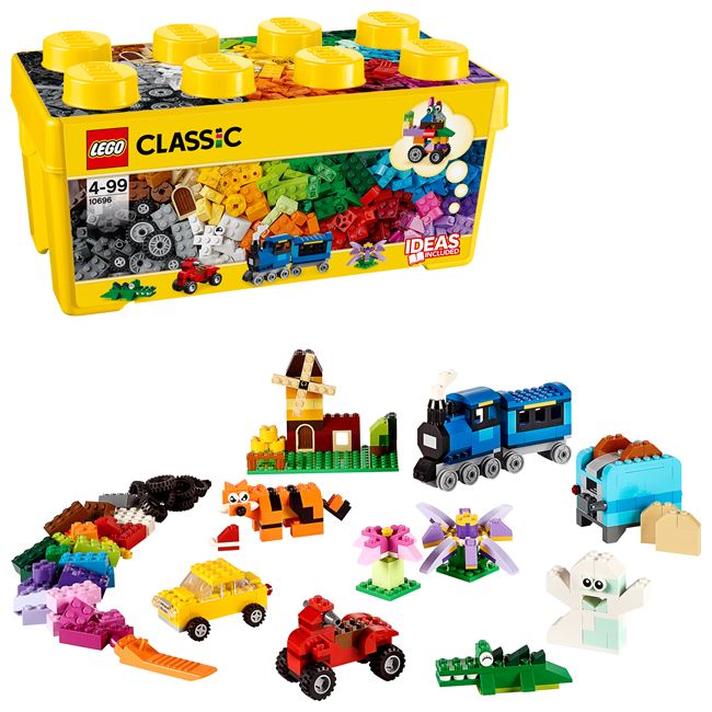 LEGO Medium Creative Brick Box, LEGO 10696, spiele-truhe (spiele-truhe), Classic, Hamburg, Abbildung 3