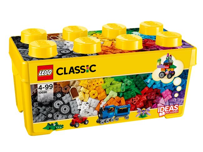 LEGO Medium Creative Brick Box, LEGO 10696, spiele-truhe (spiele-truhe), Classic, Hamburg