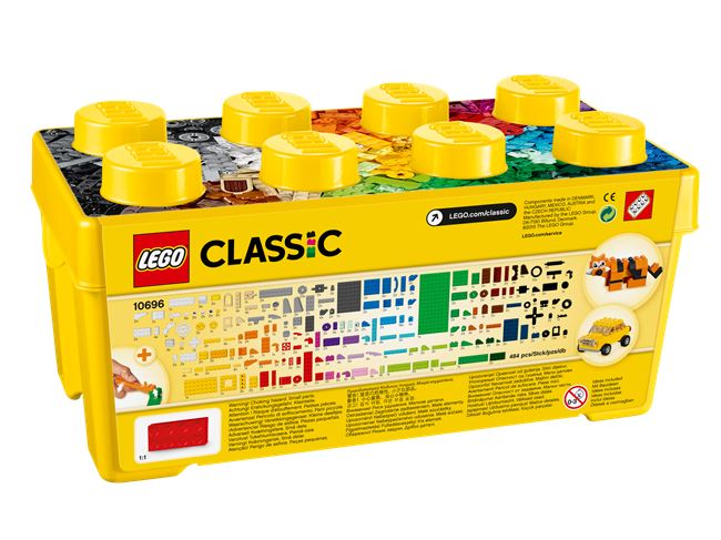 LEGO Medium Creative Brick Box, LEGO 10696, spiele-truhe (spiele-truhe), Classic, Hamburg, Image 2