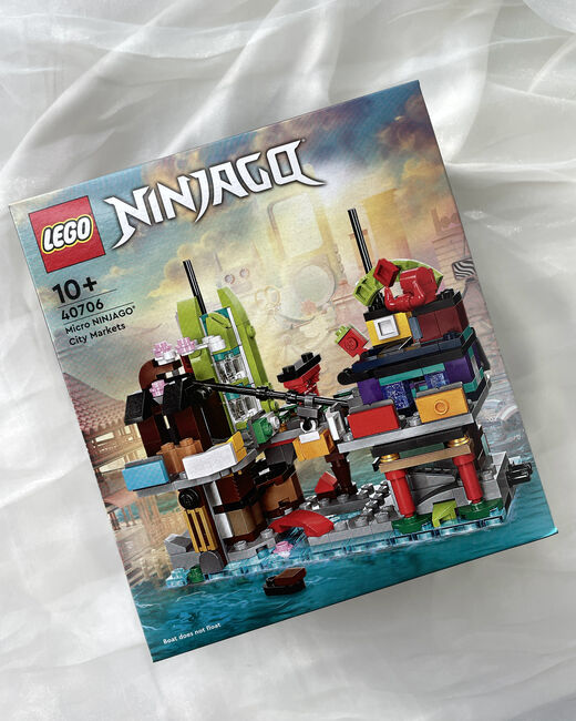LEGO® Micro NINJAGO® City Markets (40706) Collectable 4/4 New & Sealed (Retired Set), Lego 40706, Valentina, NINJAGO