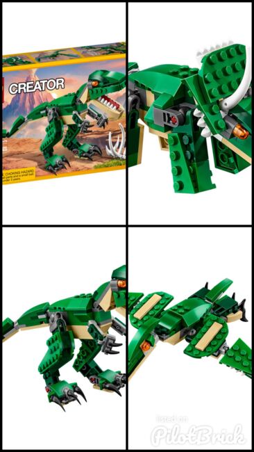 LEGO Mighty Dinosaurs 31058, Lego 31058, Davide DR, Creator, Wettingen, Abbildung 5