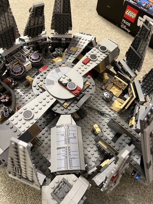 Lego Millennium Falcon 75105! With box and instructions, Lego 75105, Yasemin Botterill, Star Wars, Salisbury, Image 7
