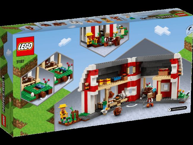 LEGO Minecraft - The Red Barn 21187, Lego 21187, Jitts, Minecraft, Singapore