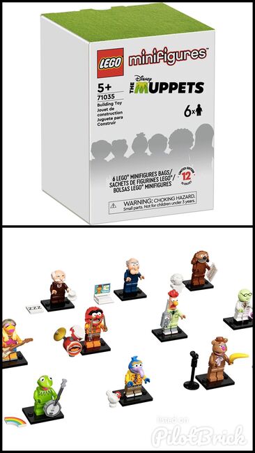 Lego Minifigures The Muppets 6 Pack, Lego, Dream Bricks (Dream Bricks), Minifigures, Worcester, Abbildung 3