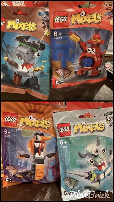 Lego mixels, Lego 41556, Alexander white, Mixels, Nobby beach , Image 3