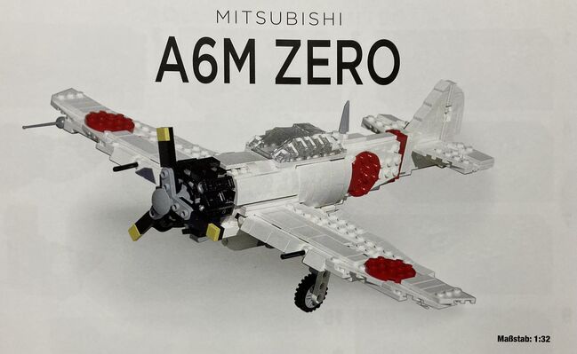 LEGO MOC Mitsubishi A6M Zero, Lego, Thorsten Bäumer, Diverses, Siegen, Abbildung 2