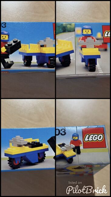 Lego Motorrad 603, Lego 603, Iwona , Town, Meerbusch, Abbildung 5