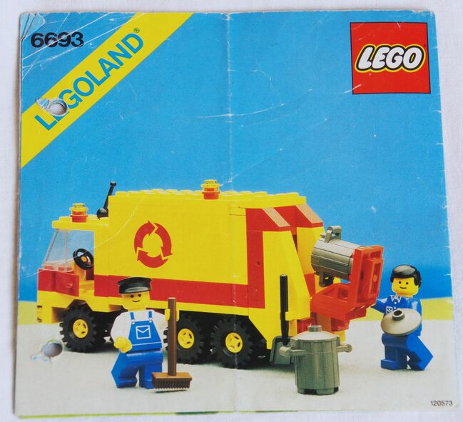 LEGO Müllabfuhr / Refuse Collection Truck, Lego 6693, Renate Schöfer, Town, München, Abbildung 4