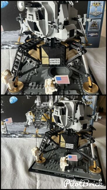 Lego NASA Lunar Lander, 100% complete with box and manual, Lego 10266, Tyler, Space, Cape Town, Image 3