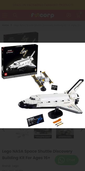 Lego NASA Space Shuttle Discovery Building Kit For Ages 16+, Lego 1, Illayaraja, Adventurers, Chennai, Abbildung 5