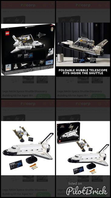 Lego NASA Space Shuttle Discovery Building Kit For Ages 16+, Lego 1, Illayaraja, Adventurers, Chennai, Image 6