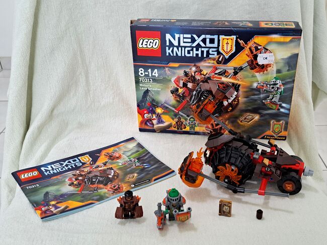 Lego Nexo Knights Moltors Lava-Werfer 70313, mit OVP, 2016, Lego 70313, P. W., NEXO KNIGHTS, Rüsselsheim am Main