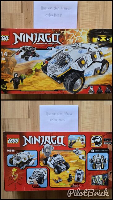 LEGO NINJAGO 70588 DAY OF THE DEPARTED TITANIUM NINJA TUMBLER, Lego 70588, Ilse, NINJAGO, Johannesburg, Image 3