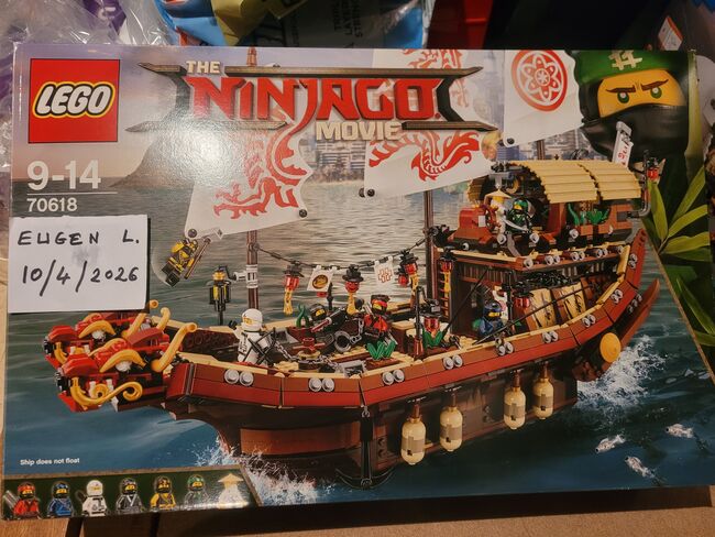 Lego ninjago, Lego 70618, Eugen, NINJAGO, London