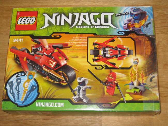Lego Ninjago Kai's Blade Cycle 9441 SAMMLERTÜCK, Lego 9441, Leon Klewer, NINJAGO, Appiano Sulla Strada Del Vino, Image 2