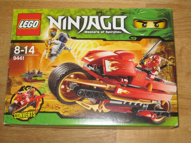 Lego Ninjago Kai's Blade Cycle 9441 SAMMLERTÜCK, Lego 9441, Leon Klewer, NINJAGO, Appiano Sulla Strada Del Vino