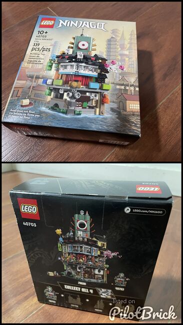 LEGO NINJAGO Micro NINJAGO City 40703 NEW IN BOX SEALED, Lego 40703, Erin, NINJAGO, Vancouver, Abbildung 3