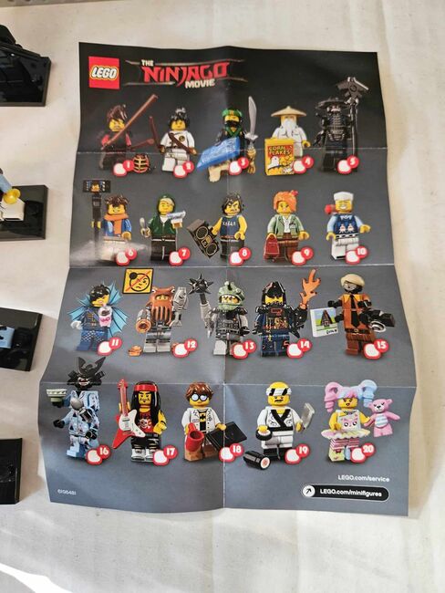 Lego ninjago minifigures 71019 Full set of 20, Lego 71019, Vikki Neighbour, Minifigures, Northwood, Abbildung 3