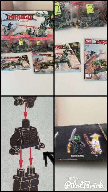 LEGO Ninjago movie Green mech dragon, Lego 70612, Zack Roberts, NINJAGO, Medmenham , Image 11