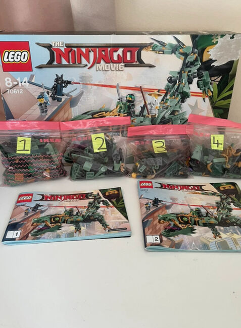 LEGO Ninjago movie Green mech dragon, Lego 70612, Zack Roberts, NINJAGO, Medmenham 