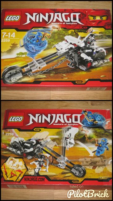 Lego Ninjago Skelett Chopper 2259 SAMMLERTÜCK, Lego 2259, Leon Klewer, NINJAGO, Appiano Sulla Strada Del Vino, Image 3