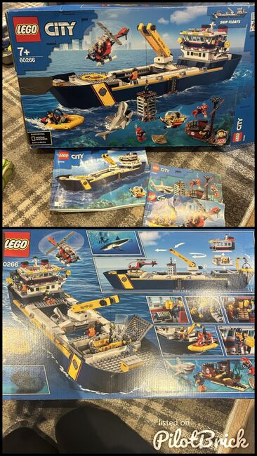 Lego ocean exploration ship, Lego 60266, Emma, City, Glasgow, Abbildung 3