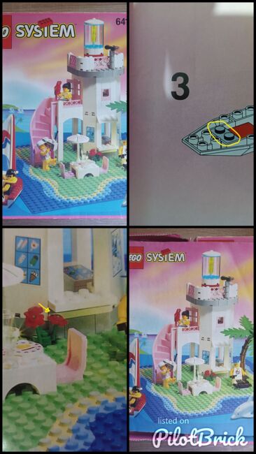 Lego Paradisa Dolphin Point 6414 (2 piece substitutions), Lego 6414, Bianca Finnie , Town, Durban, Abbildung 8