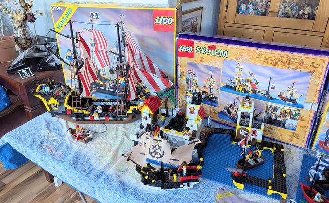Lego Piraten 90'er Jahre, Lego 6267, 6260, 6257, 6261, 6285, 6277, 6273, 6270, 6276, 6274, Manni, Pirates, Limbach Oberfrohna, Image 15