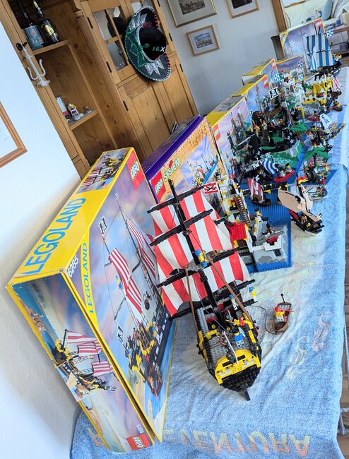 Lego Piraten 90'er Jahre, Lego 6267, 6260, 6257, 6261, 6285, 6277, 6273, 6270, 6276, 6274, Manni, Pirates, Limbach Oberfrohna, Image 22