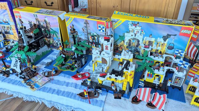 Lego Piraten 90'er Jahre, Lego 6267, 6260, 6257, 6261, 6285, 6277, 6273, 6270, 6276, 6274, Manni, Pirates, Limbach Oberfrohna, Image 27