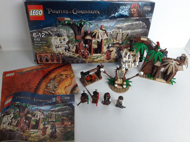LEGO Pirates of the Caribbean The Cannibal Escape (4182) 100% Complete retired, Lego 4182, NiksBriks, Pirates of the Caribbean, Skipton, UK, Image 8