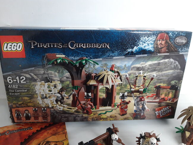 LEGO Pirates of the Caribbean The Cannibal Escape (4182) 100% Complete retired, Lego 4182, NiksBriks, Pirates of the Caribbean, Skipton, UK, Image 2