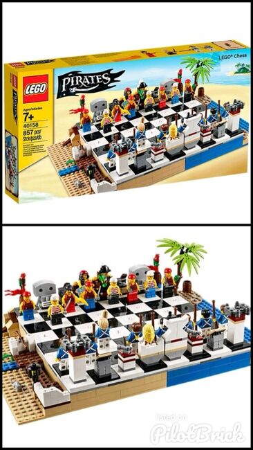 LEGO Pirates Chess Set, Lego 40158, May, Pirates, Image 3