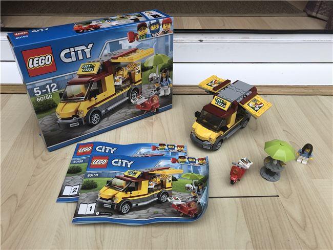 Lego pizza van - complete set, Lego 60150, Andrew, City, UK