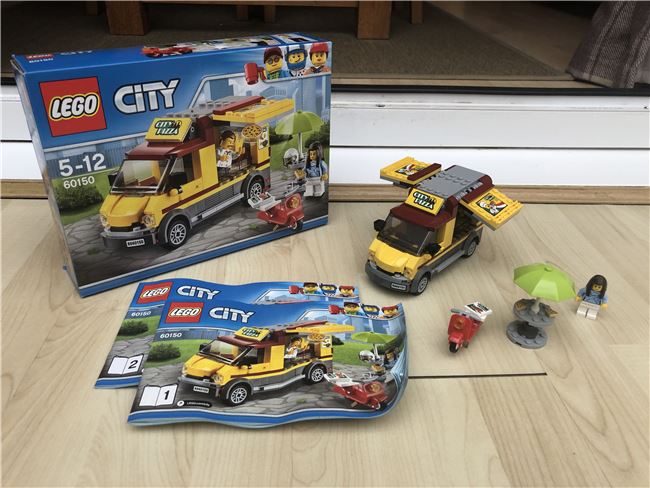 Lego pizza van - complete set, Lego 60150, Andrew, City, UK, Abbildung 2
