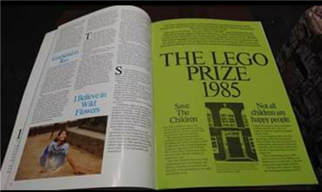 The Lego Prize 1985 Magazine, Lego, PeterM, other, Johannesburg