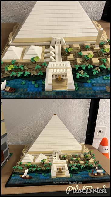 Lego Pyramid of Giza, Lego, Lee, Architecture, Düdingen , Image 3