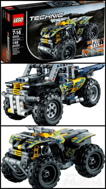 LEGO Quad Bike 42034, Lego 42034, Davide DR, Technic, Wettingen, Abbildung 4