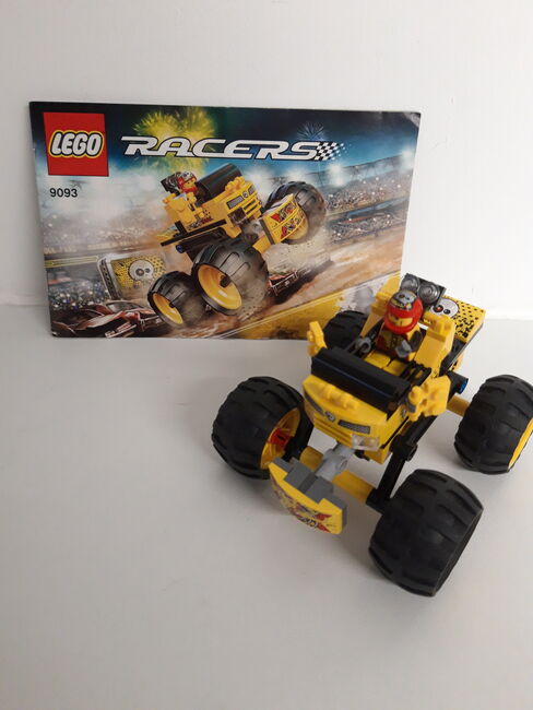 LEGO Racers Bone Cruncher (9093) 100% Complete retired 2012, Lego 9093, NiksBriks, Racers, Skipton, UK
