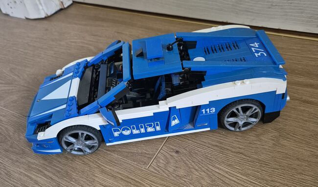 Lego Racers Lamborghini Gallardo LP 560-4 Polizia, Lego 8214, Kimberley, Racers, SWINDON, Abbildung 3