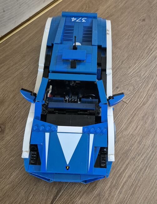 Lego Racers Lamborghini Gallardo LP 560-4 Polizia, Lego 8214, Kimberley, Racers, SWINDON