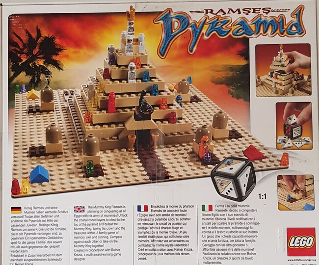 Lego Ramses Pyramid, Lego 3843, Eveline, Hobby Sets, Zwingen, Image 2