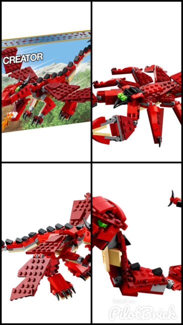 LEGO Red Creatures 31032, Lego 31032, Davide DR, Creator, Wettingen, Abbildung 6