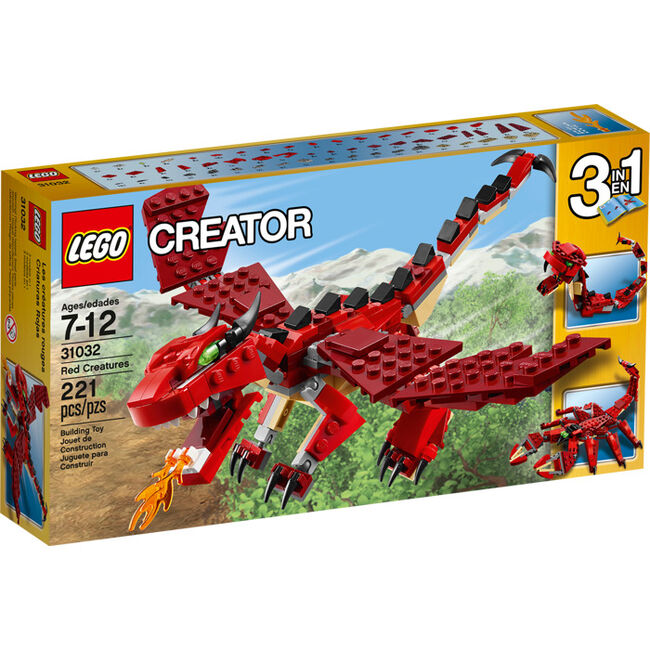 LEGO Red Creatures 31032, Lego 31032, Davide DR, Creator, Wettingen