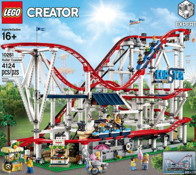 Lego Roller Coaster, Lego 10261, Ian, Creator, Somerset West