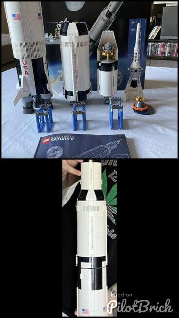 Lego Saturn V, 100% complete with box and book (discontinued set), Lego 92176, Tyler, Space, Cape Town, Abbildung 3