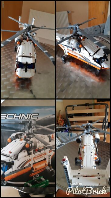 LEGO Schwerlast Hubschrauber, Lego 42052, Peter Wolff, Technic, Ober Ramstadt, Abbildung 8