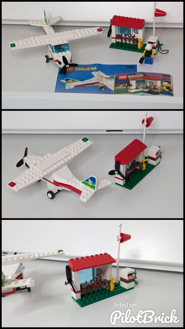 LEGO Set 1808, Light Aircraft and Ground Support, Lego 1808, Reto Berger, Town, Hagenbuch, Image 4